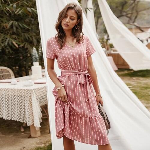 Saiqigui Summer Midi Dresses