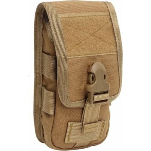 Portable Universal Outdoor Army Tactical Pouch Holster Mobile Phone Bag Unisex Casual Nylon Mini Waist Pack New