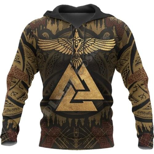 Viking Tattoo 3D Printed Hoodies Harajuku Fashion Sweatshirt Women Men Casual Pullover sudadera hombre Drop Shipping 15
