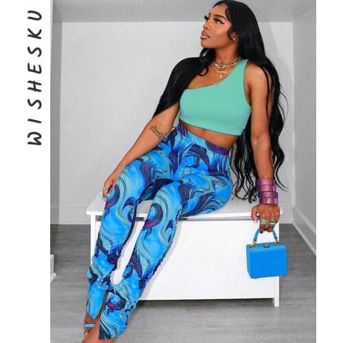Women's High Waist Pants WISHESKU China