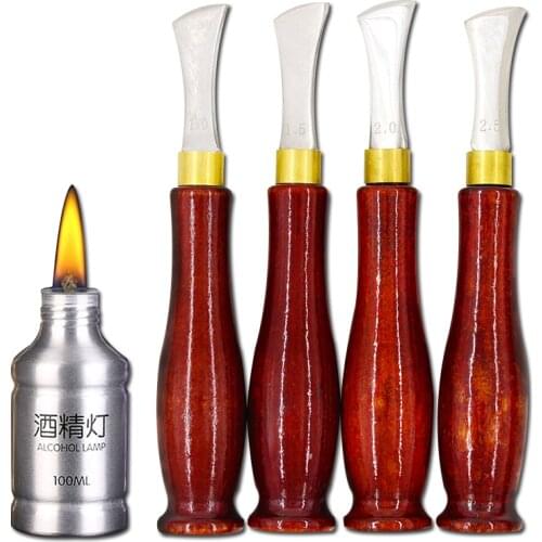 1.0-2.5mm leather Edges Decorate Line Tools Groove Press Line Tools Leather Stainless Steel Blade Shallow Groove Press Line Tool