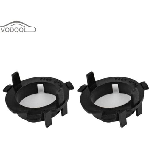 1Pair H7 LED Headlight Bulb Base Adapters Holders Retainers for Hyundai Kia