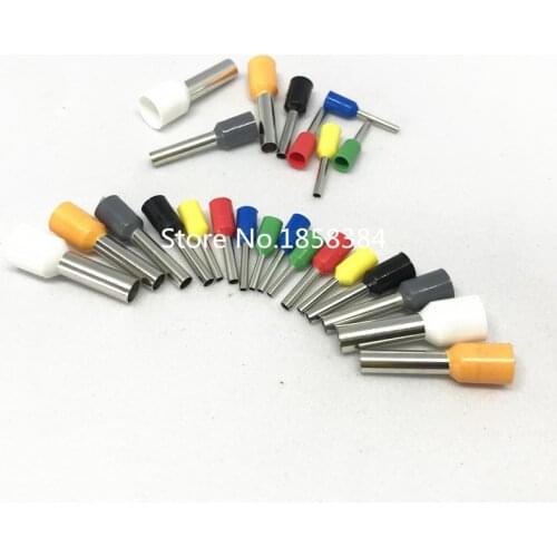 1PCS E50-20 Electrical Crimp tubular Pre-Insulating Terminal Block Wire Connector Cable Cord End Ferrule EV50-20 AWG 1 50.0mm