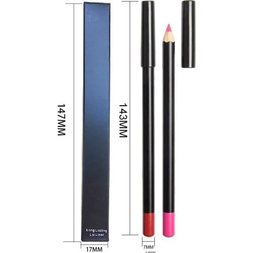 12 Color Popular Elements Hot Sale Lip Liner Private Label Smooth High Pigmentation Lipstick Pencil Small Batch Wholesale