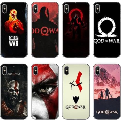 God of war kratos Accessories phone Case For Huawei P30 P20 Pro P10 P9 P8 Lite Y5 Y6 Y7 Y9 P Smart Plus 2018 2019