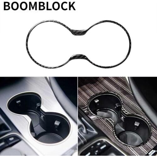 Car Water Cup Holder Panel Frame Trim Cover Carbon Fiber Sticker Accessories Auto For Lexus RX300 270 200T 450H 2016 2017 2018