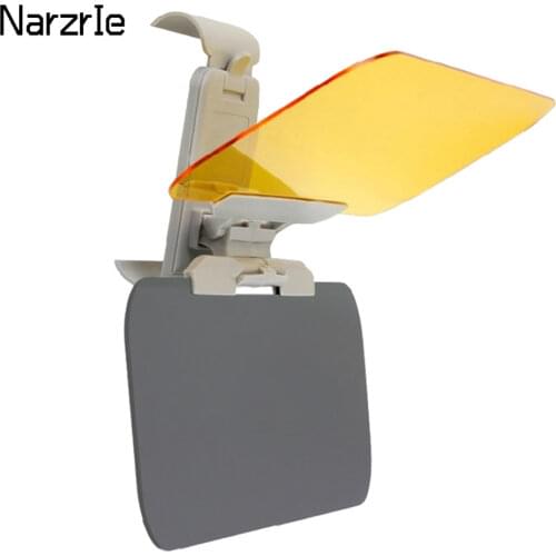 Car Sun Visor Goggle Car Day and Night Anti-UV Anti-dazzle Sun Block Anti-Dazzle Sunshade Rotatable Clear Driving Mirror 2 In 1