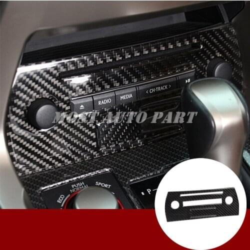 Carbon Fiber Dashboard Side Air Vent Cover Trim For Lexus NX 200t 300h 2014-2018 Car accesories interior Car decoration