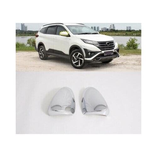 Rearview Side Door Mirrors Cover 2pcs For Toyota Rush / Daihatsu Terios 18 - 20