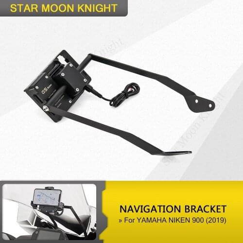 For YAMAHA NIKEN 900 NIKEN900 2019 Motorcycle Stand Holder Phone Mobile Phone GPS Navigation Plate Bracket