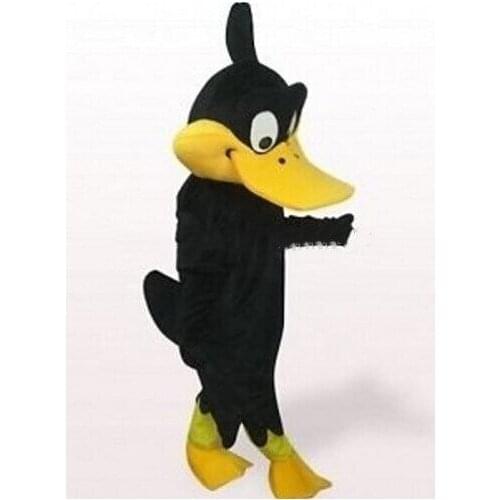 Daffy Black Duck Adult Mascot Costume Cosplay Party Game Fancy Dress For Christmas Festival Advertising Parade Cartoon Suit New