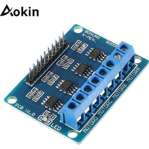 L9110S Four 4 Channel drive DC motor drive board motor drive module Smart car 4-way driver