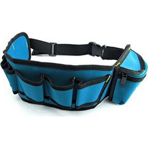 Multifunctional Tool Bag Waist Pocket Electrician ToolKit Storage Bag Portable Tool Bag Wrench Screwdriver Iron Pliers Waist Kit
