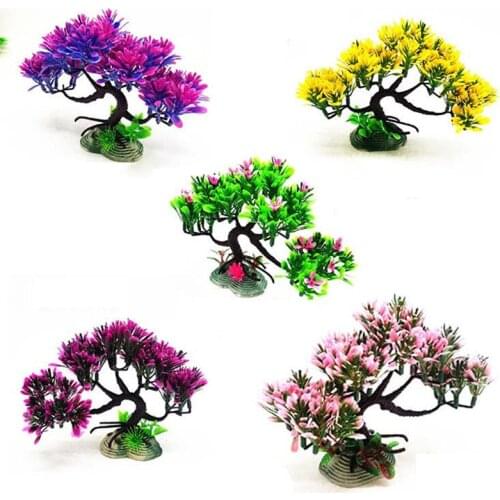 Simulation Artificial Plants Aquarium Decor Water Weeds Ornament Plant Fish Tank Aquarium Grass Fish Tank Submersible Decoration
