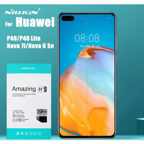 Nillkin for Huawei P40 Lite Glass H+ Pro Tempered Glass Screen Protector for Huawei Nova 7i Nova 6 Se Glass