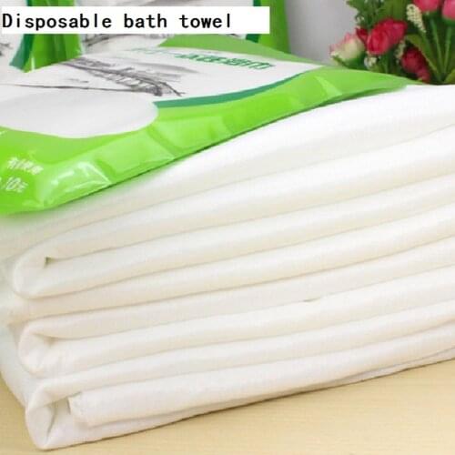 70x140cm Disposable bath towel thicken and Non-woven fabric bath towel Bathroom Beach Towel for Adult Business travel