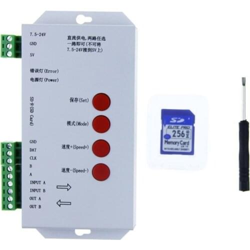 Genuine T-1000S full color controller T-1000S controller led full color Symphony WS2812B