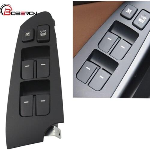 Front Left Car Window Control Switch Electric Glass lifter Control Buttons with panel for KIA Forte Cerato 2010 2011 2012 2013