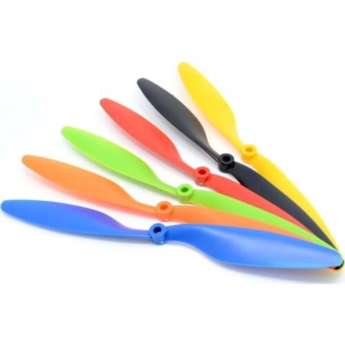 Plastic and Nylon with 7 Colors Choice Propeller Prop 1045 10x4.5 CCW CW For RC Multicopter F450 Quadcopter