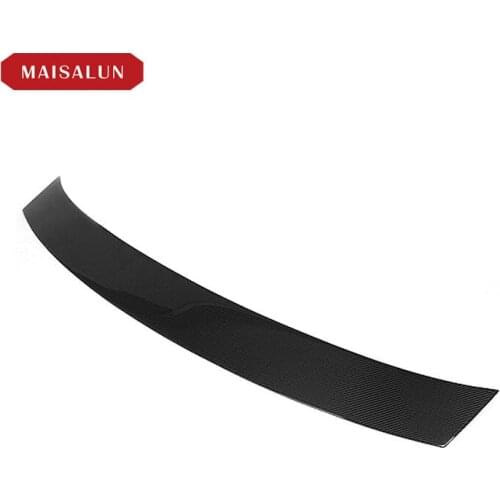 Suitable For Straight Fit Audi A7 S7 Rs7 Carbon Fiber Tail Fixed Wing Rear Spoiler