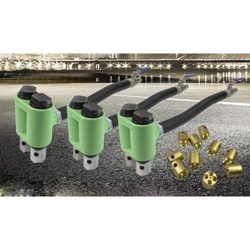 Double-head Pneumatic Chisel Hand-held Concrete Sanding Machine with Alloy Chisel Head Pavement Wall Bridge Chisel Hammer