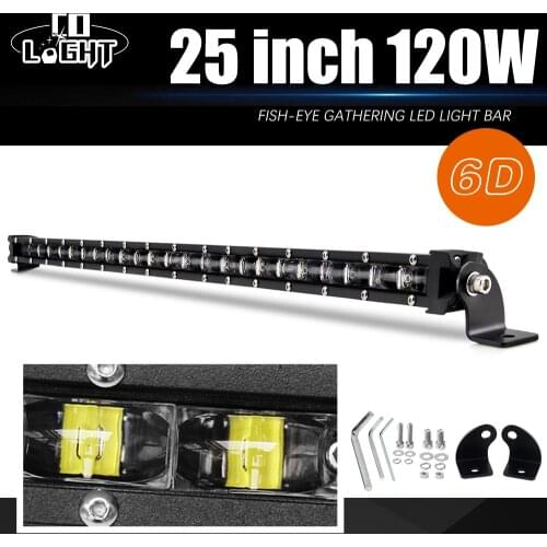 CO LIGHT Super Slim 25.6&31 inch Led Light Bar Spot Flood Combo Auto Led Work Light for Truck Lada ATV 4X4 Boat Offroad Led Bar