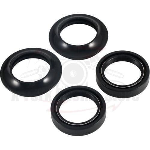 Fork Oil Sealsx2 & Dust Sealsx2 4PCS SET For Kawasaki ZZR250 1990-2007 1991 1992 1993 1994 95 96 97 98 99 2000 01 02 03 04 05 06