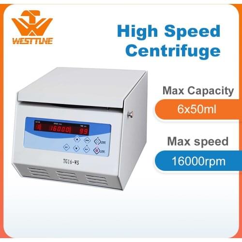WEST TUNE TG16-WS Laboratory Tabletop High Speed Centrifuge