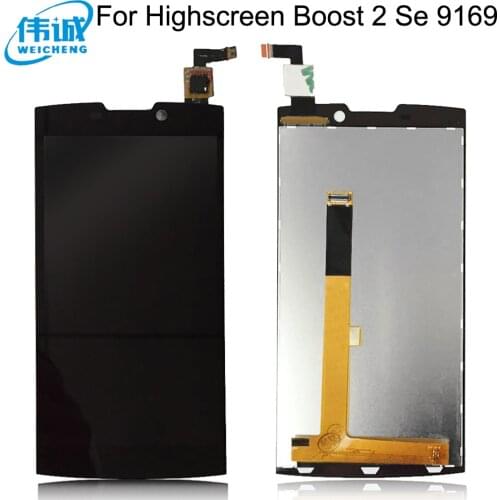 For 5.0 Inch Highscreen Boost 2 se boost II se 9169 LCD Display With Touch Screen Digitizer for highscreen boost 3 lcd sensor