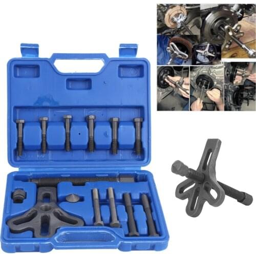 13Pcs Steering Wheel Puller Kit Remover Harmonic Balancer Gear Pulley Car Repair Tool Disassembling Steering Wheels Or Pulley