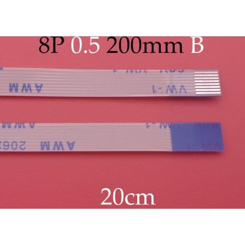 3PCS/LOT New FFC FPC Flexible Cable for ASUS A55V K55V Touchpad flex cable Length 20cm 8 Pin 0.5mm pitch 8pin B type