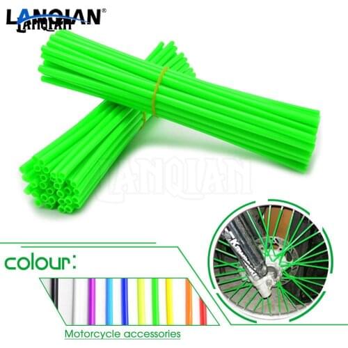 72pcs Universal Motorcycle Dirt Bike Wheel spoke skins cover For 300 450 525 560 SMR MXC 640 950 990 1190 1290 Adventure SMC