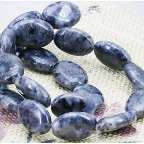 Accessories Labradorite ShimmerStone Round Loose DIY Beads Gem Ellipse Stone Accessory Part Jewelry Making Design 13X18mm 15inch
