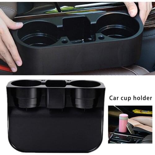 Car Cup Holder Auto Seat Gap Water Cup Drink Bottle Car Styling Accessories Car Drinking Bracket Phone Storage Holder Stand Box