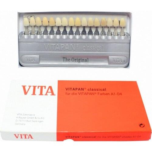 Free shipping High Quality Dental Equipment Teeth Whiting Porcelain VITA Pan Classical 16 Color