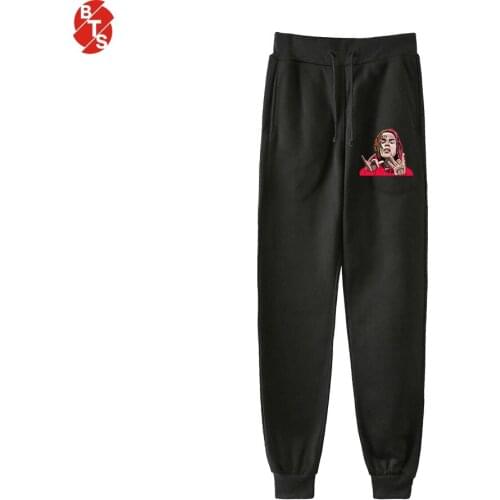 6ix9ine Fashion Rapper Printed Jogger Pants Women/Men Casual Streetwear Sweatpants 2018 Hot Sale Trendy Style Long Pants