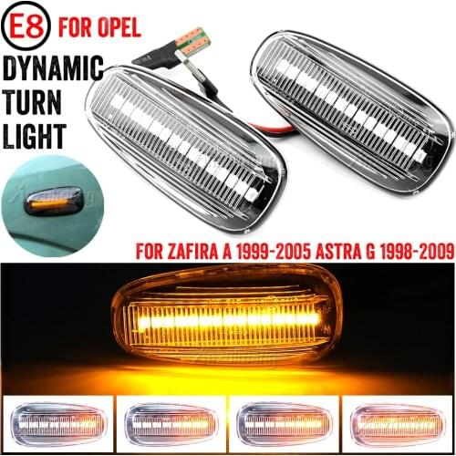 Dynamic Turn Signal Side Marker Light Sequential Blinker Light For Opel Zafira A 1999-2005 Astra G 1998-2009