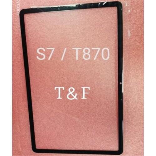 For Samsung Galaxy Tab S7 11.0" SM-T870 T875 T876 T878 Touch Outer Screen Glass Lens Touch Panel Front Glass Lens Parts