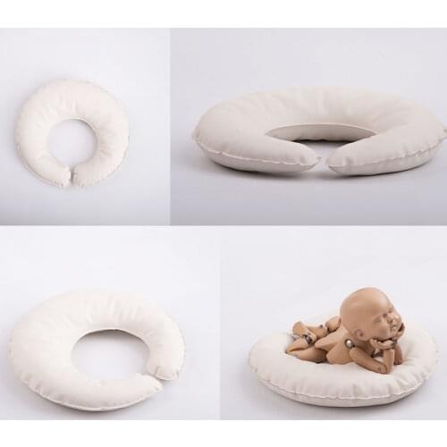 Baby Posing Pillows Props C Shape Baby Pillow Newborn Photography Props Basket Filler Fotografia Infant Photoshoot Accessories