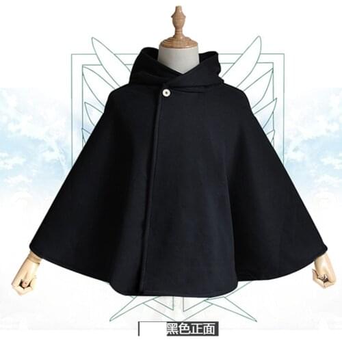 Hot Attack Giant Cosplay Anime Masonic Cloak Thick Double Layer Clothes Cosplay Costume Fantasia Cosplay Cloak Coat