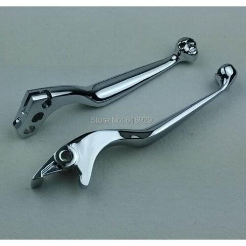 Chrome motorcycle accessories brake/clutch lever for HONDA STEED 400 SHADOW 400 750 MAGANA 250 VT VTX nc 29 23 CB-1 CB400 VTEC