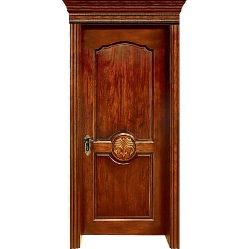 Luxury Carving Designs Thailand Oak Solid Wood Door Exterior Door Interior Wooden Doors C014