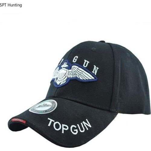 New tactical outdoor top gun mens sun cap military baseball golf tennis sports beach hat for hunting