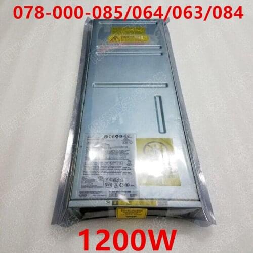 New Original PSU For EMC VNX5100 VNX5300 VNX5500 CX4 1200W Power Supply 078-000-085 078-000-064 078-000-063 078-000-084