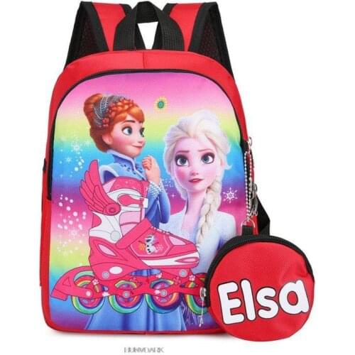 New Style Cartoon Backpack Boy Girl Princess Frozen Kindergarten Nursery School bag back to school bag Wholesale
