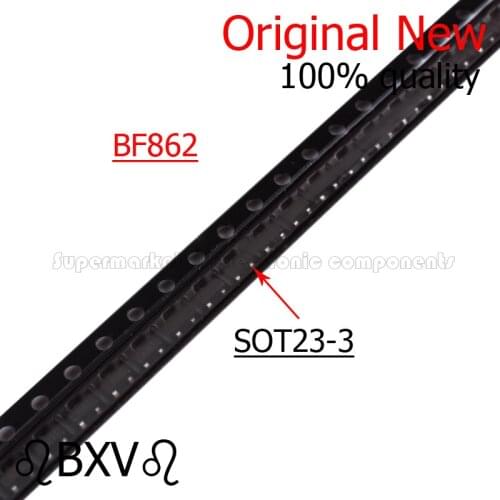 10pcs BF862 SOT-23 BF862 original authentic Free Shipping