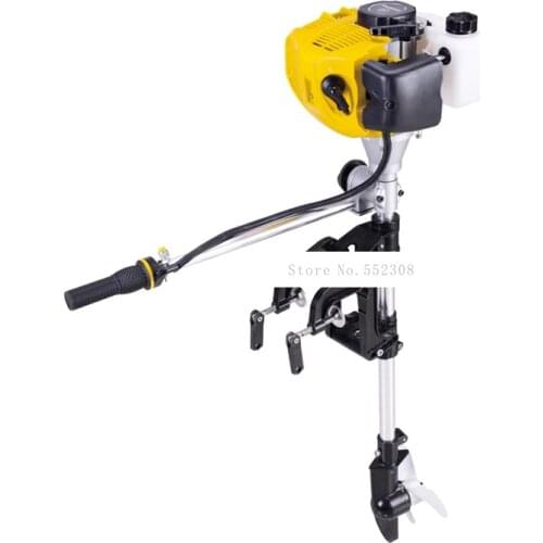 2.5 Horsepower Boat Outboard Engine Air-cooling Gasoline Fuel Short Shaft Two 2 strok Outboard Motor For Inflatable Boat
