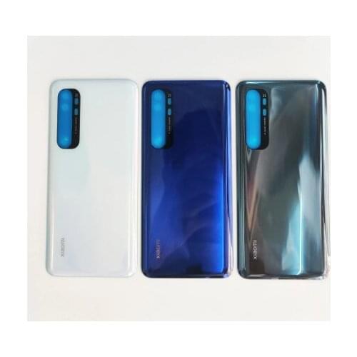 Glass Battery Back Cover Door Replacement Per Xiaomi Mi Note 10 Lite free tools