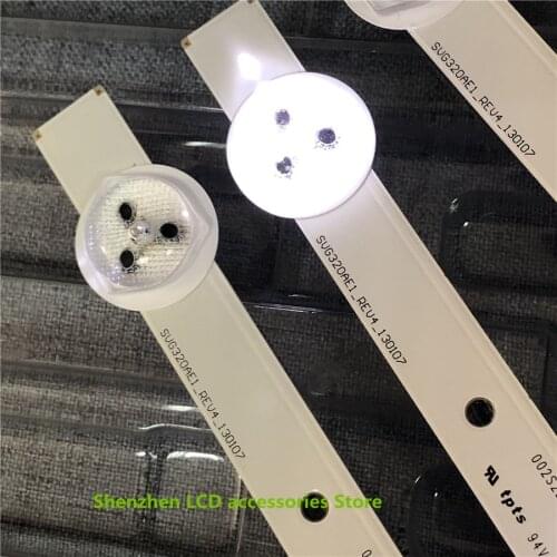 4Pieces/lot FOR LED BACKLIGHT STRIP SVG320AE1_REV4_130107 FOR 32" SONY BRAVIA KDL-32R423A LED TV 8LEDs 625mm 100%NEW