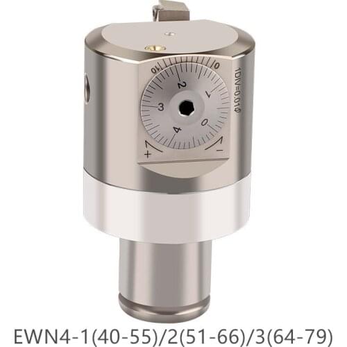 High Precision EWN4-1/2/3 Range 40-79 Smooth Boring Head Cutter Used for Deep holes, for Insert, Boring Tool